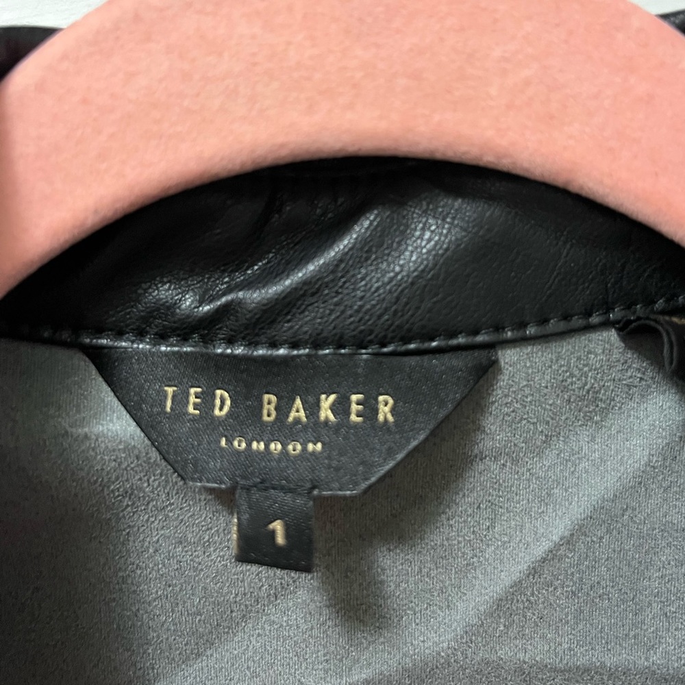 Ted Baker leather cloak size 1 small